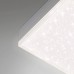 Briloner Leuchten LED Panel Deckenleuchte dimmbar Deckenlampe mit Lichtkante Sternendekor inkl. Fernbedienung Farbtemperatursteuerung 24 Watt 2.400 Lumen Weiß 450x450x69mm LxBxH 7381-116 - BWMVF4B6