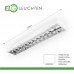 ELG Leuchten Rasteranbauleuchte LED 120cm 1-flammig BAP-Raster vorverdrahtet für LED Röhren Deckenleuchte Büroleuchte Deckenlampe Leuchtmittel nicht im Preis enthalten - BWXNLW74