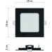 EMOS LED Panel 7 W quadratische 480 lm Einbauleuchte Deckenleuchte 12 x 12 cm extra flach Einbautiefe 2,1 cm 3 einstellbare Lichtfarben warmweiß-neutralweiß 3000 3500 4000K inkl. LED-Treiber - BNOTAM9M