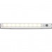 Lunartec Lichtleiste kabellos: Schwenkbare LED-Lichtleiste PIR-Bewegungsmelder 9 SMD-LEDs warmweiß Treppenbeleuchtung ohne Strom - BFVARV1V
