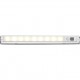 Lunartec Lichtleiste kabellos: Schwenkbare LED-Lichtleiste PIR-Bewegungsmelder 9 SMD-LEDs warmweiß Treppenbeleuchtung ohne Strom - BFVARV1V