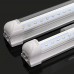 OUBO 150cm LED Leuchtstoffröhre komplett Set mit Fassung Neutralweiss 4000K 24W 2550lm Lichtleiste T8 Tube mit klarer Deck - BMAWCM2M
