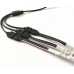 2pcs Pack schwarz 5Pin LED Splitter Kabel Y Splitter Verteiler Kabel LED Stripe Verbinder für 1 zu 3 SMD 5050 3528 RGBW LED Streifen 30cm - BIRTV6J3