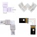 5-poliger LED-Lichtstreifenverbinder-Kit für 5050 RGBW 12 mm LED-Licht 5-poliger Stecker L-Form Eckverbinder Kabel direkte Verwendung ohne Schweißen 5-poliges Verlängerungskabel - BFQRMNKB