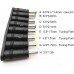 Liwinting 8 Stück Universal Netzteil Adapter 5.5x2.1mm DC Anschluss zu 8 Stecker Adapter DC Hohlstecker Adapter für Laptops und Notebooks - BXNBBBQ4