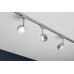 Paulmann Pellet Hochvolt-Schienensystem-Leuchte URail LED fest eingebaut 4W LED Weiß Chrom matt - BHCPPN2N