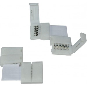 RGBW LED Clip Eckverbinder für 12mm RGBW LED Streifen 17x5mm 90°L Verbinder - BPNTBN3Q
