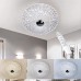 WAYRANK LED Deckenleuchte Dimmbar Lampen Deckenlampen mit Fernbedienung für Wohnzimmer Schlafzimmer 36W 30CM - BHHMH77N