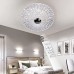 WAYRANK LED Deckenleuchte Dimmbar Lampen Deckenlampen mit Fernbedienung für Wohnzimmer Schlafzimmer 36W 30CM - BHHMH77N