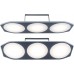 Paulmann 94510 Park + Light LED Außenleuchte Carportleuchte erweiterbar IP44 incl. 3x2 W dimmbar Warmweiß Anthrazit Kunststoff Garagenlicht 3000 K - BIUVAEW6