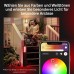 Philips Hue White and Color Ambiance LED Wegeleuchte Impress für den Aussenbereich dimmbar bis zu 16 Millionen Farben steuerbar via App kompatibel mit Alexa Echo Echo Dot Schwarz - BKRXR715