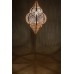 Orientalische Lampe Pendelleuchte Lunar Weiss 40cm E27 Lampenfassung | Marokkanische Design Hängeleuchte Leuchte aus Marokko | Orient Lampen für Wohnzimmer Küche oder Hängend über den Esstisch - BWCCN6H9