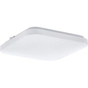 EGLO LED Deckenlampe Frania 1 flammige Deckenleuchte Material: Stahl Kunststoff Farbe: Weiß L: 28 cm - BTOQOA4V