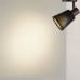 IMPTS LED Deckenleuchte 1-Flammig Stoffschirm Spot Strahl Lampe Deckenlampe Wandlampe Spotbalken Esstisch vintage schwarze stoff inkl.Leuchtmittel E14 LED 280LM,230V IP20,Warmweiß - BZGTX38H