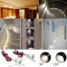 Kleine LED-Scheinwerfer 9PCS 12V 1W vertieftes Deckenlicht für Küche Treppe Schrank Flur DIY Beleuchtung Warmes weißes kaltes weißes Schaukasten-Lichtkabinett Downlight IP65 - BXJEJ3J6
