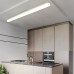 CBJKTX LED Deckenleuchte Deckenlampe Tageslicht 90CM Tageslichtlampe Weiß Küchenlampe: 4000K 3240LM LED Lampe Innen für Küche Wohnzimmer Schlafzimmer Esszimmer Balkon Flur Garage Keller 36W - BGRQP6JQ