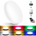 Lepro Smart Deckenlampe,LED Deckenleuchte Wifi 15W 1250LM 22cm DimmbarRGB,Kalt-Warmweiß,2700K-6500K,Wlan IP54 Badlampe,Kompatibel mit Alexa,App,Google Home für Kinderzimmer,Büro,Stimmungslichter - BLYDQNVQ