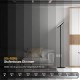 Dimmbar LED Stehlampe mit Fernbedienung 24W Stehleuchte 2000lm 3000-6000K Farbtemperatur mit Touch-Steuerung Timer und Memory-Funktion Leselampe Lampe Deckenfluter Verstellbar für Wohnzimmer Büro - BJUTFAAK