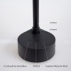 idinio Smart Stehleuchte 1,4m schwarz dimmbar 16 Mio. Farben mit App - BSSMT29D