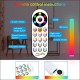 Klighten 2 Stück LED Stehleuchte RGB Wohnzimmer Zylinder Umgebungslicht con Fernbedienung APP-Steuerung Stehlampe Farbwechsel für Wohnzimmer Schlafzimmer 104 cm - BLXHAEQ7