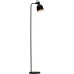 Pauleen 48149 Grand Leisure Stehleuchte Schwarze Stehlampe Industry-Look für Loft Design max25W E27 Schwarz 230V Metall - BINPGADA