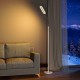 Stehlampe LED 12W Anten Loncur Weiß Hohle Sofalampe Dimmbar Standleuchten Wohnzimmer Fernbedienung und Touch-Steuerung Stehleuchte mit 360° Verstellbarem Schwanenhals für Schlafzimmer Büro - BNJGOK4E