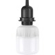 2X E27 Lampenfassung mit Schalter mit Stecker E27 Fassung Schwarz mit 3,5m Kabel Schraubring Küche Wohnzimmer und Kinderzimmer - BUZYV7N4