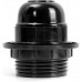 6x Vintage Edison E27 Lampenfassung Modern Industrielle Schwarz Leichte Bakelit Fassung Harte Schale Lampenhalter DIY Lampenzubehöre für ersetzen Lampensockel & Retro Beleuchtung - BIRKYDQ4