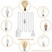 Lampenfassung E27 mit Kabel E27 Fassung: Lampenfassung mit Schalter und Netzkabel E27 Fassung Schraubring Lampenaufhängung Pendelleuchte Hängeleuchte für Lampenschirm 2 Stück - BGJCGK52