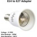 Uplight E14 auf E27 Sockel Adapter,E14 bis E27 Lampen Sockel Konverter,Max Spannung 250V Max Leistung 200W 6er-Pack. - BHKALD4N