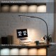 Eyocean LED Schreibtischlampe Augenschutz Klemmleuchte Klemmlampe Einstellbare Dimmen & Farbtemperaturen Büro Tischlampe Klemmlampe mit Speicherfunktion und Timerfunktion 12W Schwarz - BURVC1EM