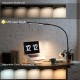 EYOCEAN Schreibtischlampe LED mit Fernbedienung Verstellbare Schwanenhals Klemmleuchte Einstellbare Dimmen & Farbtemperaturen Berührungssteuerung Büro Tischlampe 12W Mattschwarz - BEONZVDK