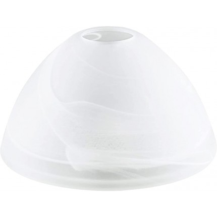 Lampenschirm Ø 170mm Lampenglas Leuchtenglas Alabasterglas für E27 Alabaster Glas matt - BSGCQ32Q