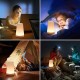 AMEXI LED Nachttischlampe nachtlicht dimmbare nachttischlampe 5 Farben und Farbwechsel Berührungssensitives Nachtlicht für Schlafzimmer Wohnzimmer und Büro Farbe1 - BUFZIJ38