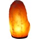 BOSALLA Salz Lampe von 2 kg bis 26 kg frei wählbar Kristall Lampen Salt Range Pakistan mit Spezial Leuchtmittel und Kabel in 120 cm WEIß 6-8 kg - BMIRF4WN