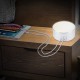 Intelligentes LED-Nachtlicht Touch-Control-Nachttischlampe mit 3 Helligkeitsstufen Nachttischlampe mit zwei Schnellladeanschlüssen geeignet für Schlafzimmer Gästezimmer Wohnzimmer - BWANRDJ3
