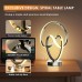 WOERIT Nachttischlampe Moderne Tischlampe Spiral Design Touch Dimmbar Tischleuchte 3000K Warmweiß Stufenloses Helligkeit Einstellbare - BVQUF165