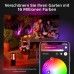 Philips Hue White and Color Ambiance LED Sockelleuchte Impress für den Aussenbereich dimmbar bis zu 16 Millionen Farben steuerbar via App kompatibel mit Alexa Echo Echo Dot Schwarz - BCBVVKD9