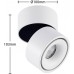 Arcchio LED Deckenlampe 'Rotari' Modern in Weiß aus Aluminium u.a. für Flur & Treppenhaus 1 flammig inkl. Leuchtmittel Deckenleuchte Wandleuchte Strahler Spot Lampe Flurleuchte - BTPCCE7W