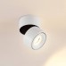 Arcchio LED Deckenlampe 'Rotari' Modern in Weiß aus Aluminium u.a. für Flur & Treppenhaus 1 flammig inkl. Leuchtmittel Deckenleuchte Wandleuchte Strahler Spot Lampe Flurleuchte - BTPCCE7W