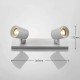 Arcchio Strahler 'Iavo' Modern in Weiß aus Metall u.a. für Flur & Treppenhaus 2 flammig GU10 Deckenlampe Deckenleuchte Lampe Spot Flurleuchte - BCUCDEN4