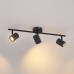 ELC LED Deckenlampe Spotbalken drehbar und schwenkbar Deckenstrahler inkl. 3x 5W GU10 LED austauschbar 1035 Lumen Strahler Spot - BZNBU5KH
