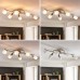 Lindby LED Deckenlampe Deckenstrahler drehbar und schwenkbar Deckenleuchte inkl. 6x 4,5W E14 LED austauschbar Wohnzimmerlampe Strahler Spot - BZZVYJQK