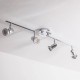 Lindby LED Deckenleuchte 'Arminius' Modern in Chrom aus Metall u.a. für Wohnzimmer & Esszimmer 4 flammig GU10 inkl. Leuchtmittel Lampe LED-Deckenlampe Deckenlampe Wohnzimmerlampe - BWBPCJ2W