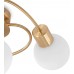 Lindby LED Deckenleuchte 'Ciala' Modern in Gold Messing aus Metall u.a. für Wohnzimmer & Esszimmer 4 flammig E14 inkl. Leuchtmittel Lampe LED-Deckenlampe Deckenlampe Wohnzimmerlampe - BYMOA7KN