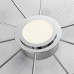 Lindby LED Deckenleuchte 'Meru' dimmbar mit Fernbedienung Modern in Chrom aus Metall u.a. für Wohnzimmer & Esszimmer 11 flammig inkl. Leuchtmittel Lampe LED-Deckenlampe Deckenlampe - BKHSL3Q4