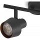 Lindby Strahler 'Ihaia' Modern in Schwarz aus Metall u.a. für Wohnzimmer & Esszimmer 2 flammig GU10 Deckenlampe Deckenleuchte Lampe Spot Wohnzimmerlampe - BKAFZWJ4