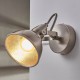 Lindby Strahler 'Julin' Vintage Industriell in Alu aus Metall u.a. für Wohnzimmer & Esszimmer 1 flammig E14 Deckenlampe Deckenleuchte Lampe Spot Wohnzimmerlampe - BGAMLHAD