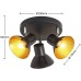 Lindby Strahler 'Tyris' Modern in Schwarz aus Metall u.a. für Wohnzimmer & Esszimmer 3 flammig E14 Deckenlampe Deckenleuchte Lampe Spot Wohnzimmerlampe - BZYDQ4HQ