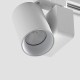 Arcchio LED Stromschienenstrahler 'Atnur' Modern in Weiß aus Metall u.a. für Flur & Treppenhaus inkl. Leuchtmittel Flurleuchte - BJNLRMMM